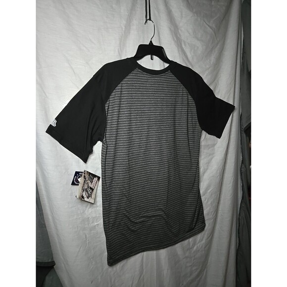 Minnesota Twins (Stitches) Gray Medium Embroidered Polyester / Cotton T Shirt - Picture 9 of 11